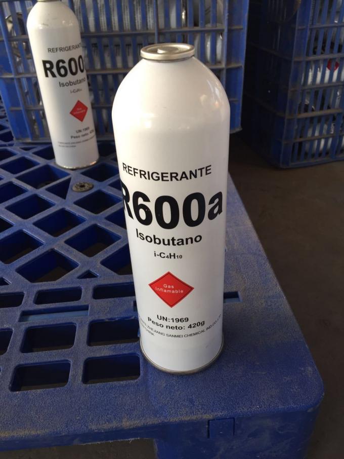 environment Protective Refrigerant Gas R600A with High Purity