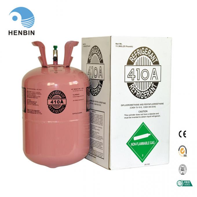 ISO Stainless Steel Tank R410A Environment Refrigerant Gas